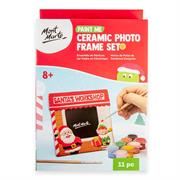 Mont Marte - Paint Me- Ceramic Frame 11pc - Santas Workshop